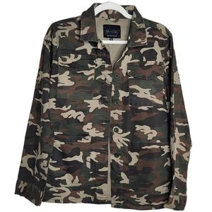 Sanctuary Camouflage Camo Shaket Jacket Size Medium